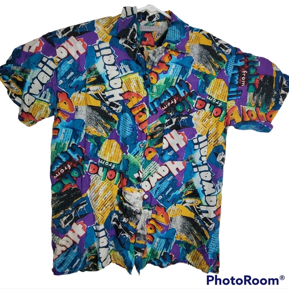 Robert Stock | Shirts | Robert Stock Small Hawaiian Aloha Beach Silk